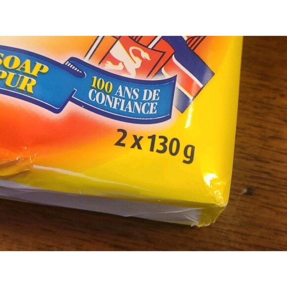 NOS Sunlight PURE SOAP Laundry Detergent Bar 2 x 130 g Made in Canada Multi Avl - Picture 3 of 10